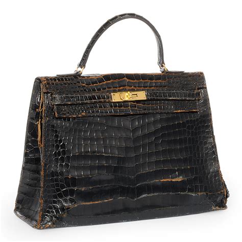 rebag hermes kelly crocodile bags|Hermes Kelly Bag vintage price.